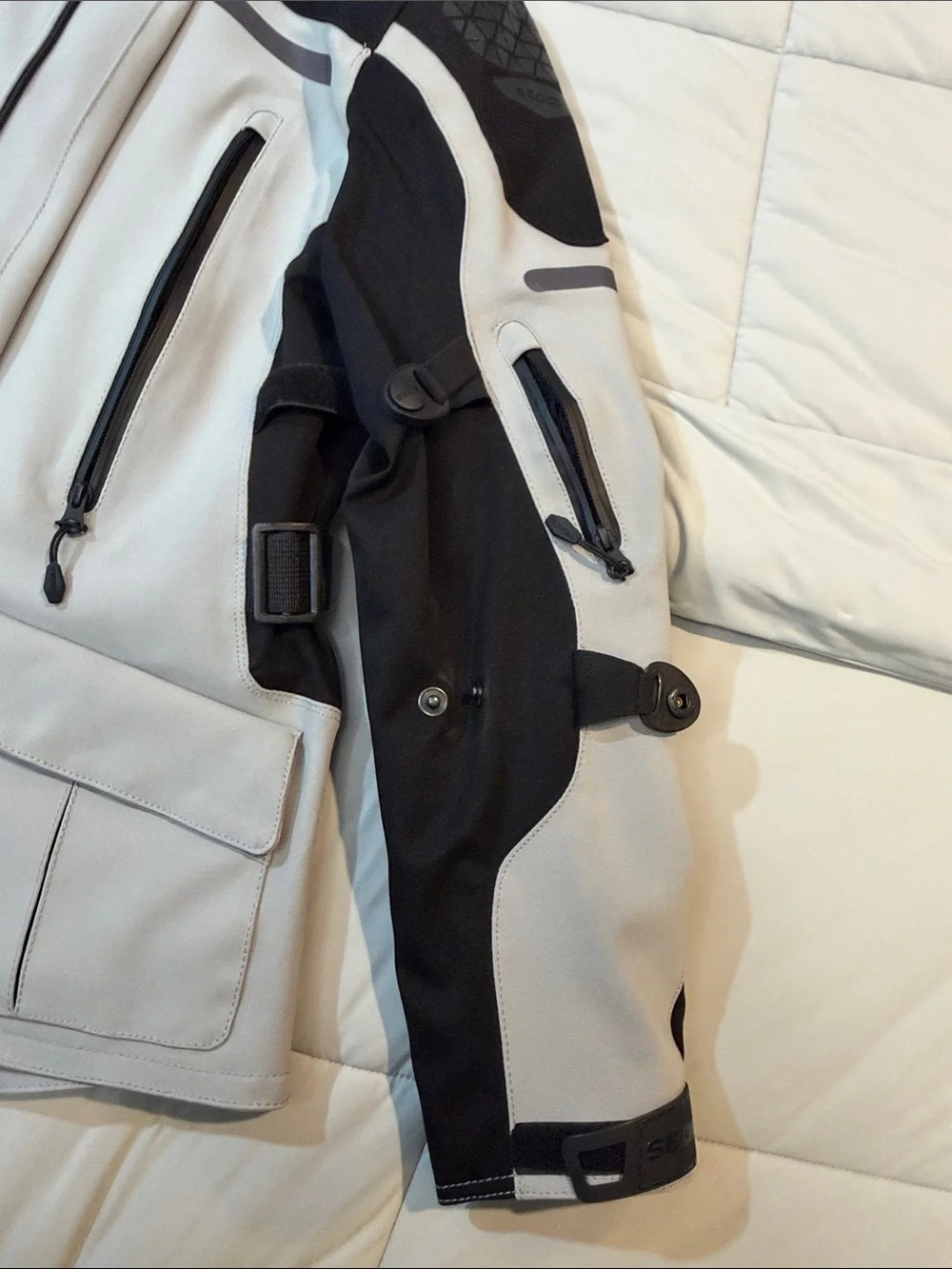 Men’s Sedici Riding Jacket - Light Gray/Black